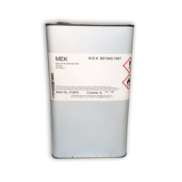 Methyl ethyl ketone (MEK) Paint Thinners at